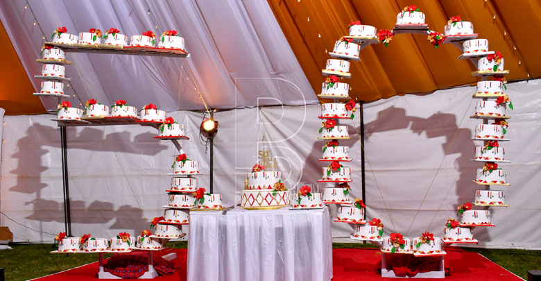 Birthday: Tall cakes or extended height cakes are a recent trend