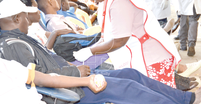 Against complications brought about by Covid, Kenyans donated 203,000 pints of blood as at July 2021