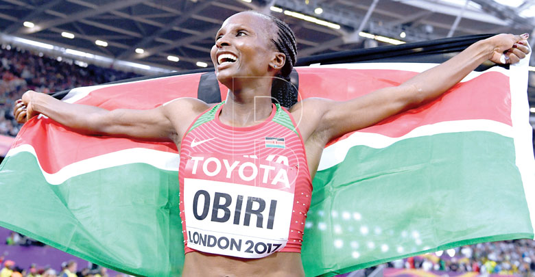 Bodybuilder Owala to challenge Obiri, Kosgei for Soya award