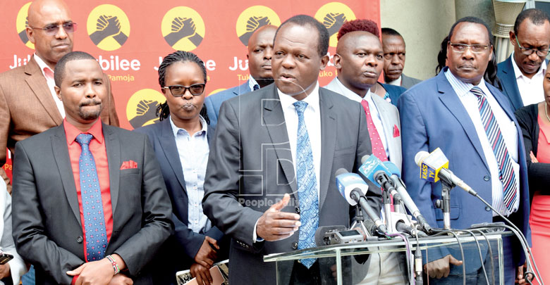 Jubilee Party to interview Kibra by-election hopefuls