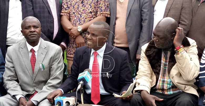 Supremacy war: Central Knut officials root for Sossion fast removal