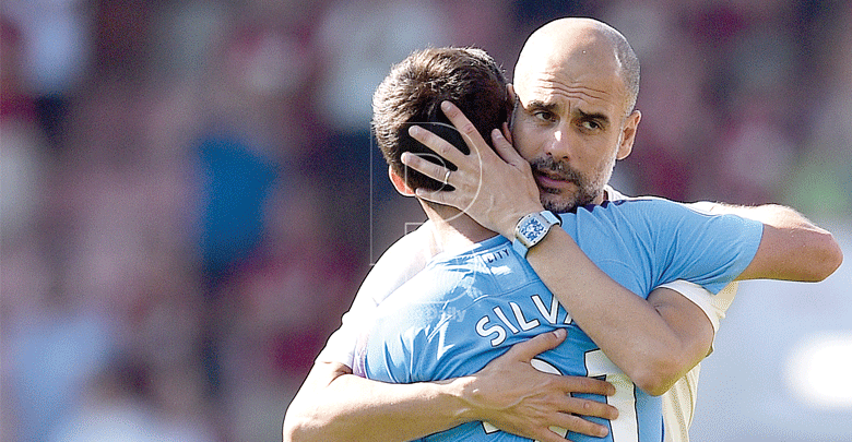 Pep Guardiola hailed David Silva as ‘one of the best players’
