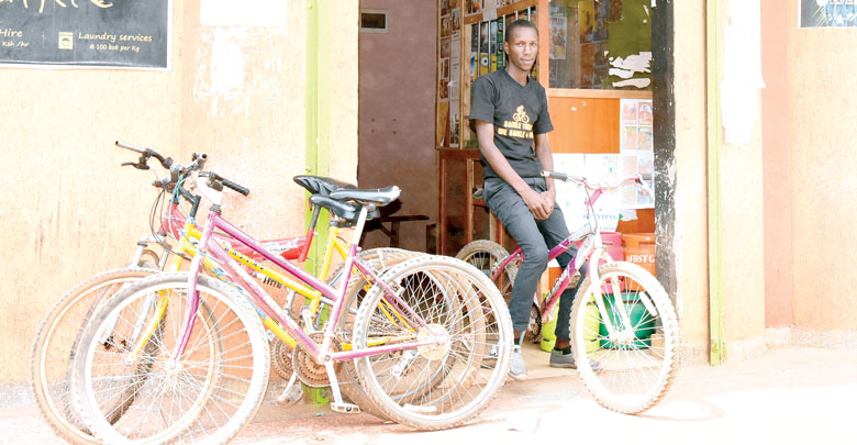 Peter Muli dropped out of university to set up a company to hire out bikes