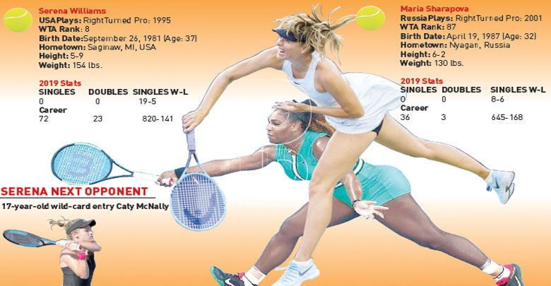 US Open sees Williams sibling get the better of Russian