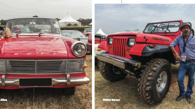 On the fast lane; beautiful machines gracing our roads