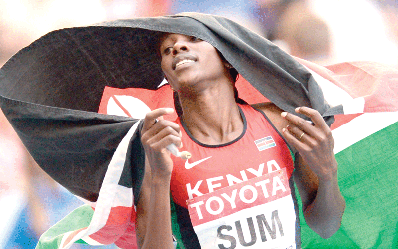 Surprise package at 2013 championships, Eunice believes she can soar