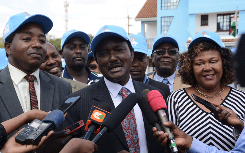 BBI team will not draft poll query, says Wiper leader Kalonzo