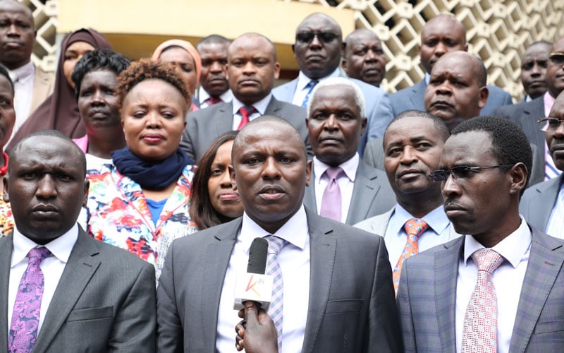 MPs ask Uhuru to ‘restrain’ PS Kibicho, police