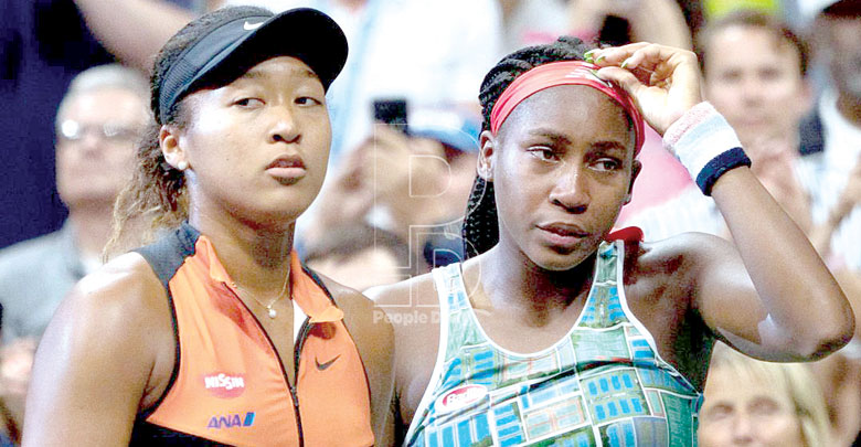 Champ Naomi Osaka thrashes tearful Gauff at US Open