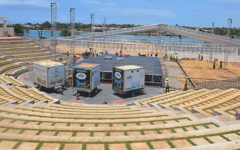 Mama Ngina Drive readies to host 40,000 Mashujaa guests