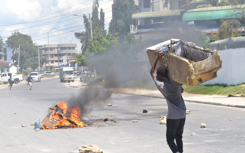 Learning disrupted as students go on the rampage
