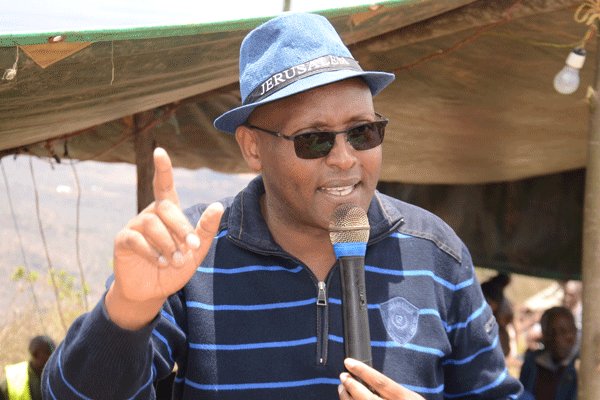 Keep off my turf, Samboja warns Ruto