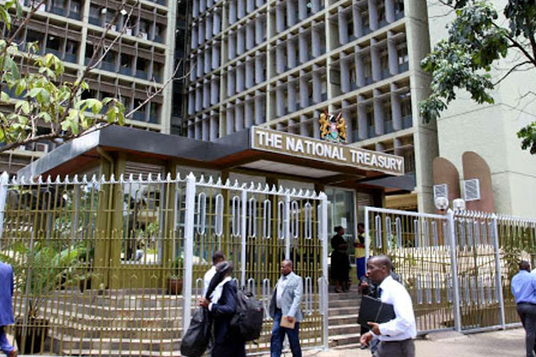 The National Treasury building. Photo/PD/Alice Mburu