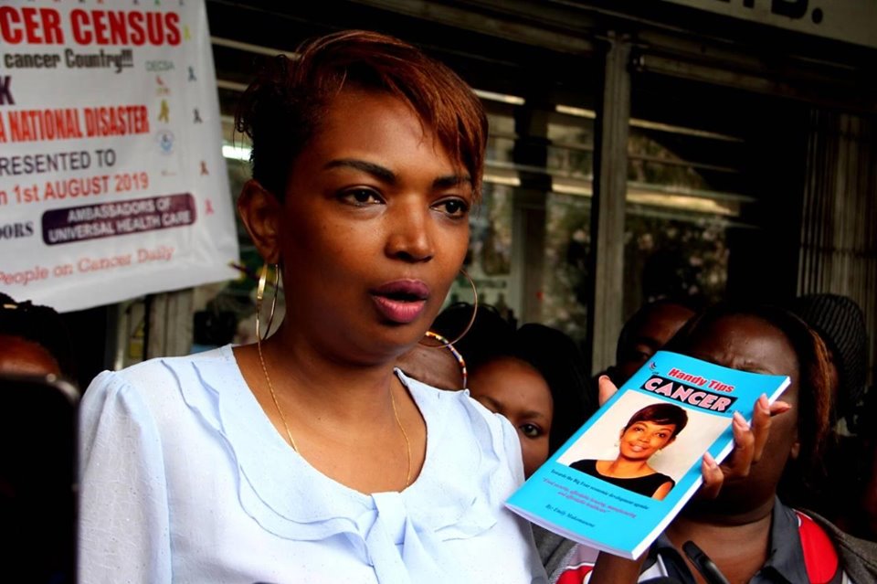 Lawyer Karen Nyamu wants State to carry out census on cancer victims