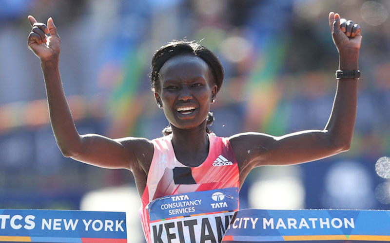 Keitany steps up for New York Marathon defence