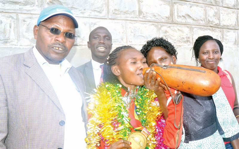 Two-time champion Ndereba tips Chepng’etich to break Radcliffe’s record