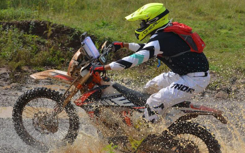 Shivam plots motocross comeback