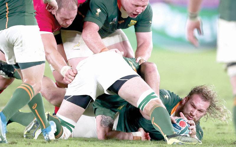 South Africa beat Wales to romp final with England
