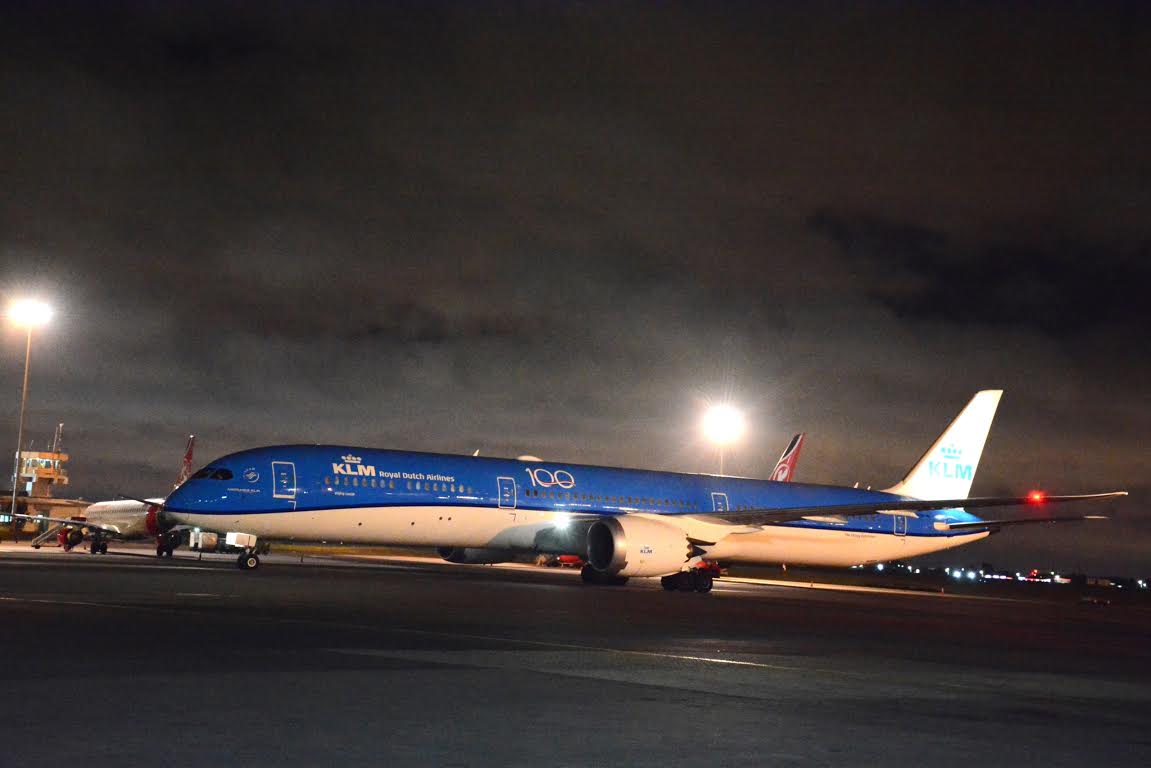 KLM flys latest Dreamliner 787-10 to Nairobi