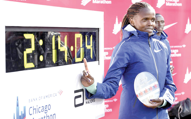 Kosgei sees the positives despite not bagging World Athlete award