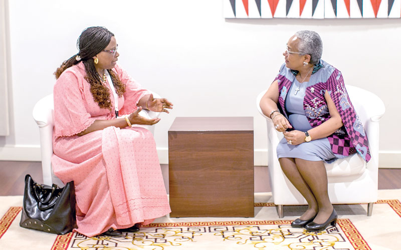 First Lady calls on African governments to financially, socially empower women