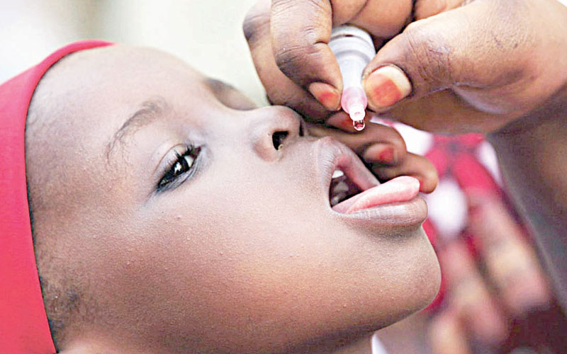 Polio vaccination drive starts in 13 counties