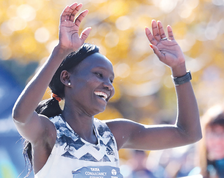 Expectations high as Jepkosgei makes her debut at New York course