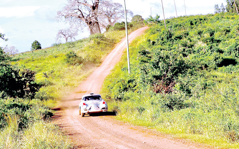 Chager first off the ramp as East Africa Classic Rally starts