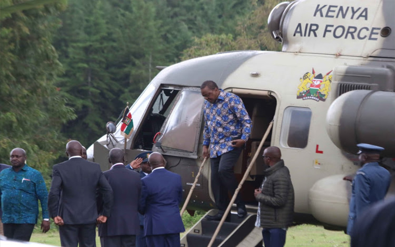 Uhuru pre-empted the BBI contents at Sagana