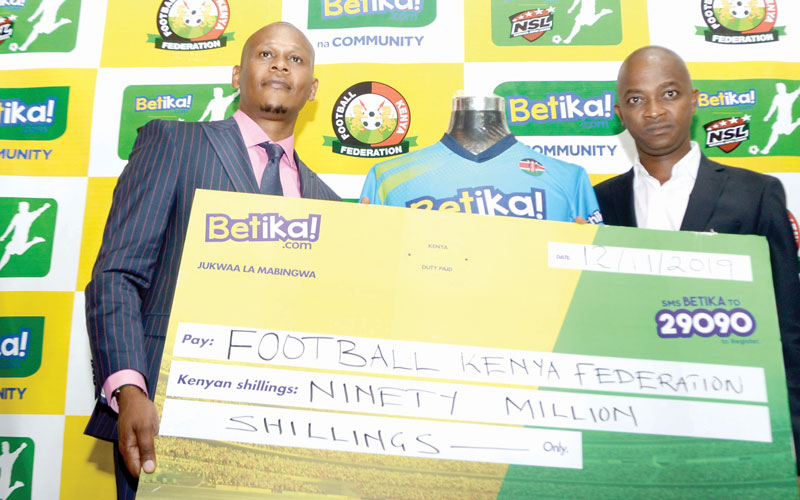 Betika sponsors NSL to a tune of Sh90m