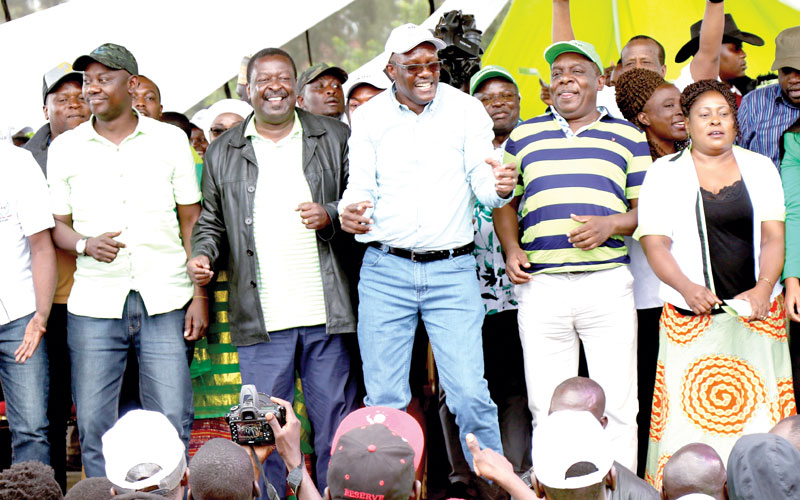 Mudavadi accuses Opposition mates of abandoning Kenyans