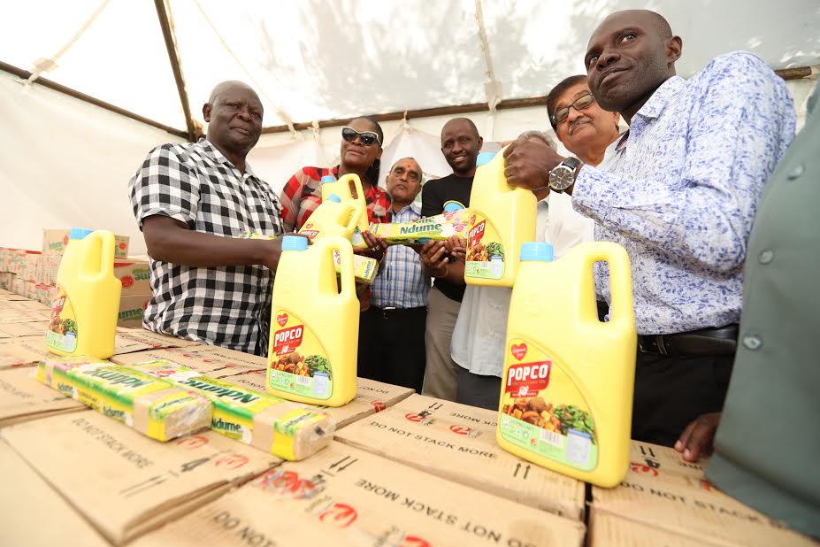Pwani oil supports flood victims in Kisumu County