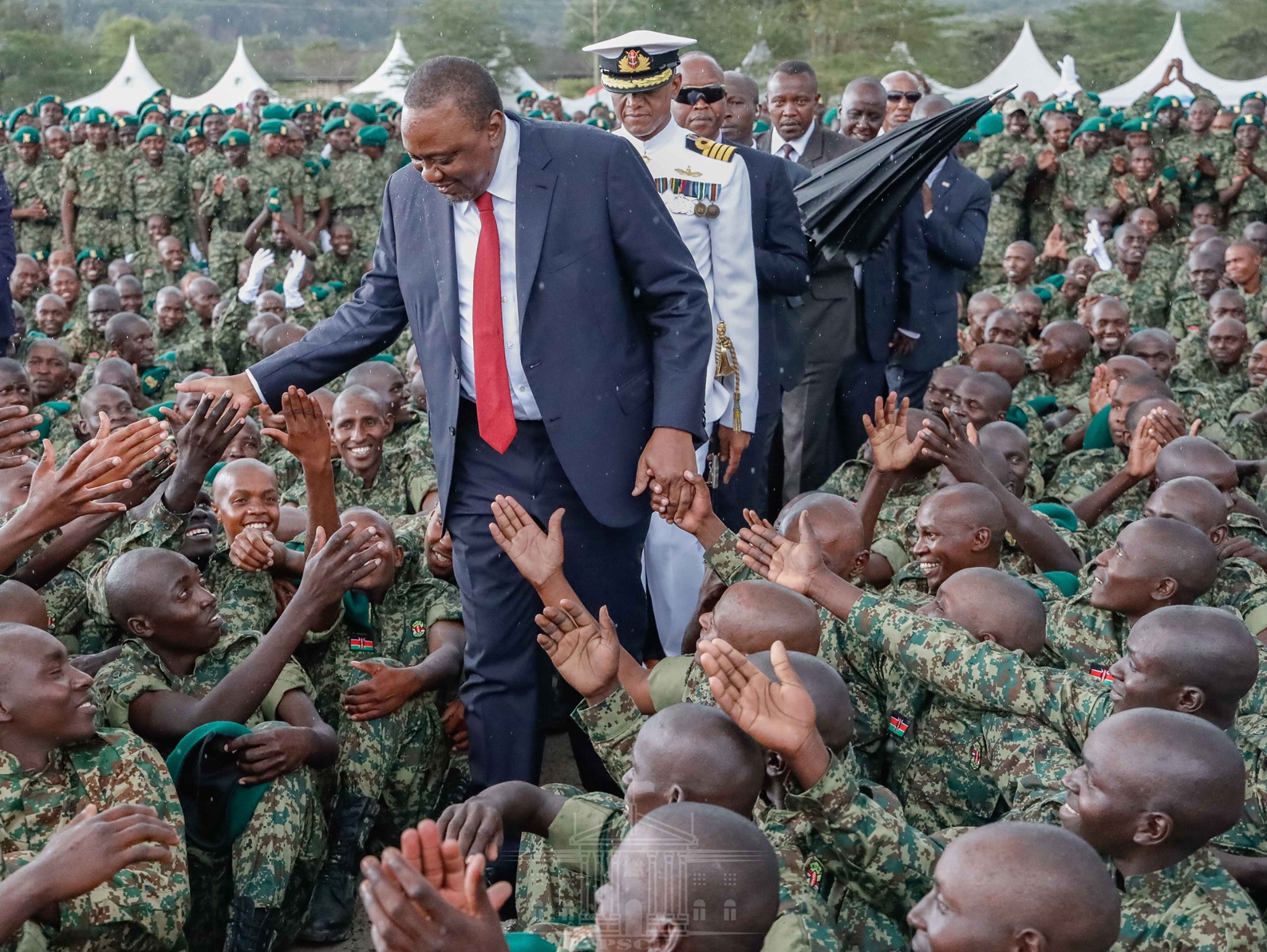 Uhuru happy with work of NYS