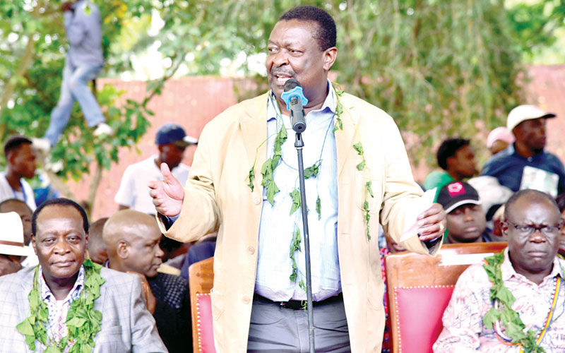 Legislators give Mudavadi nod for State House talks