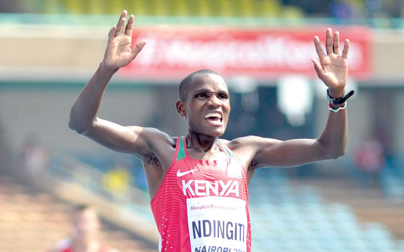 Champ Ndigiti excited ahead of joining KDF