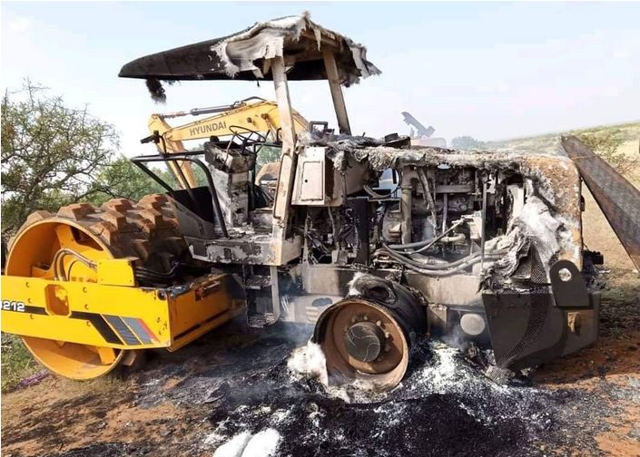 Attackers destroy Sh39.8 million worth construction equipment in Mandera