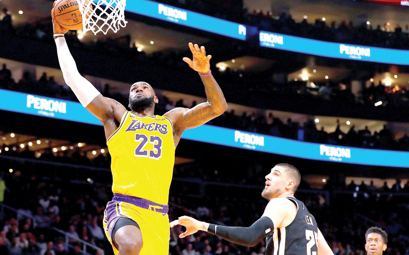 Lakers star Lebron James undecided on playing in NBA next season