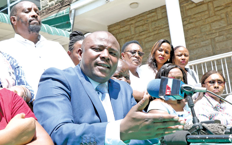 City MCAs split over scheme to impeach Sonko