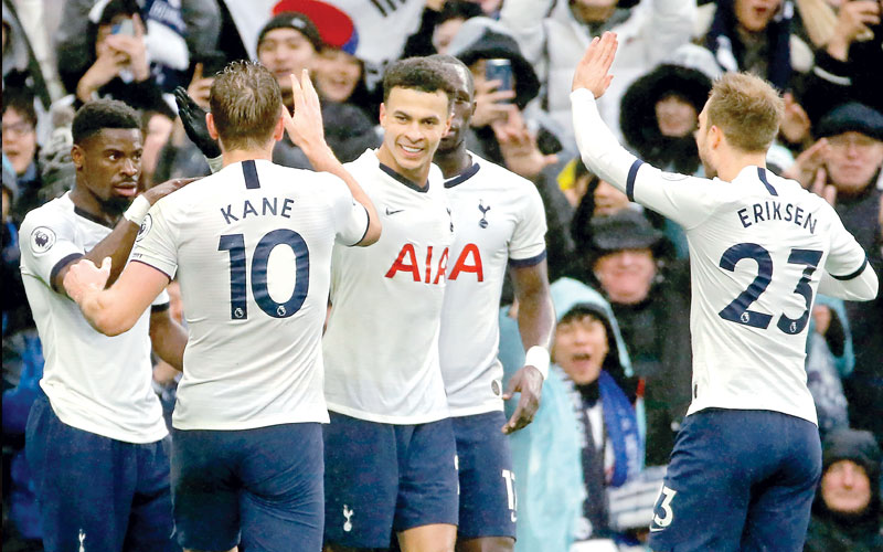 Alli caps Tottenham fightback to down Brighton