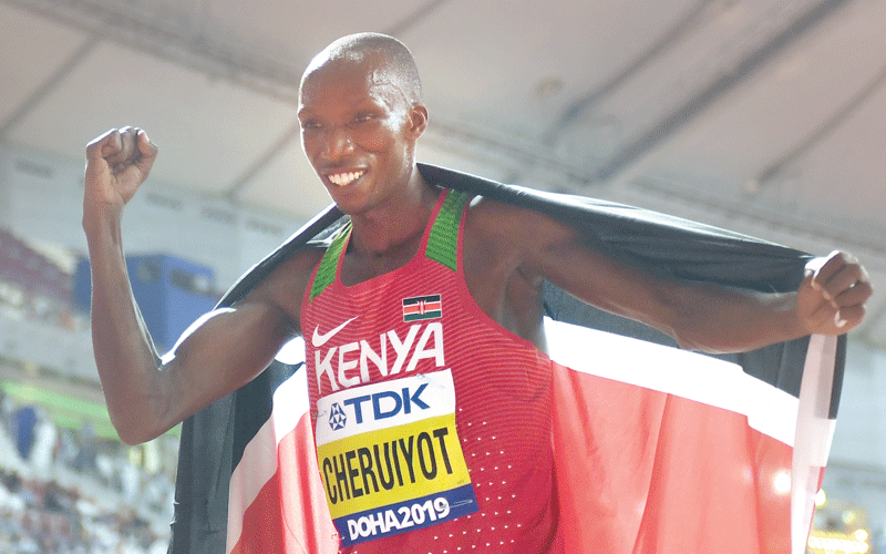 It’s Manang’oi or I for world record, says Cheruiyot