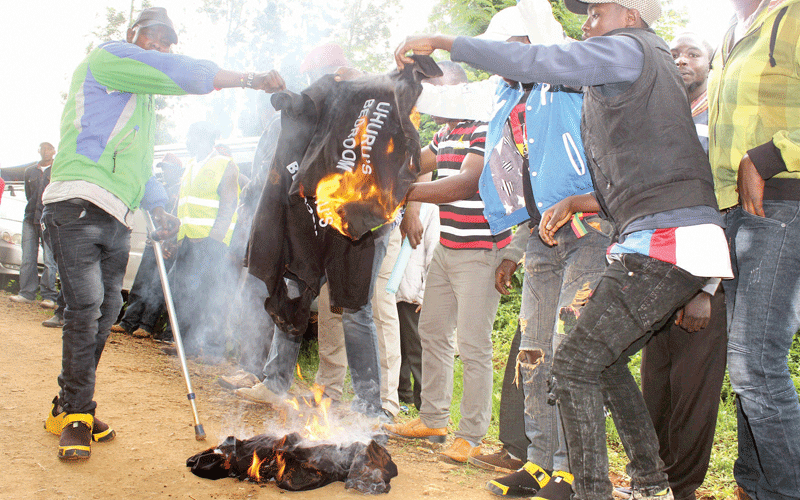 Police forced to fire in the air to disperse rowdy youth in Nyeri