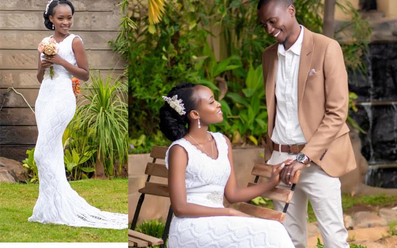 Why I crocheted my own gown, spent only Sh200,000 on my wedding