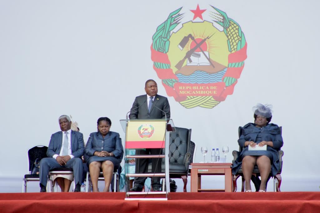 Filipe Nyusi sworn in as president of Mozambique for second term
