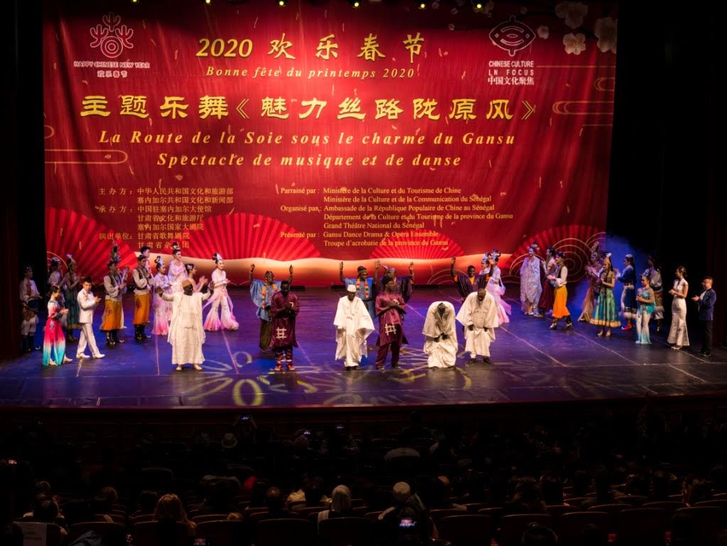 Artists from NW China’s Gansu perform in Dakar, Senegal