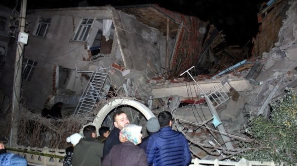 Turkey earthquake: At least 22 dead as buildings collapse