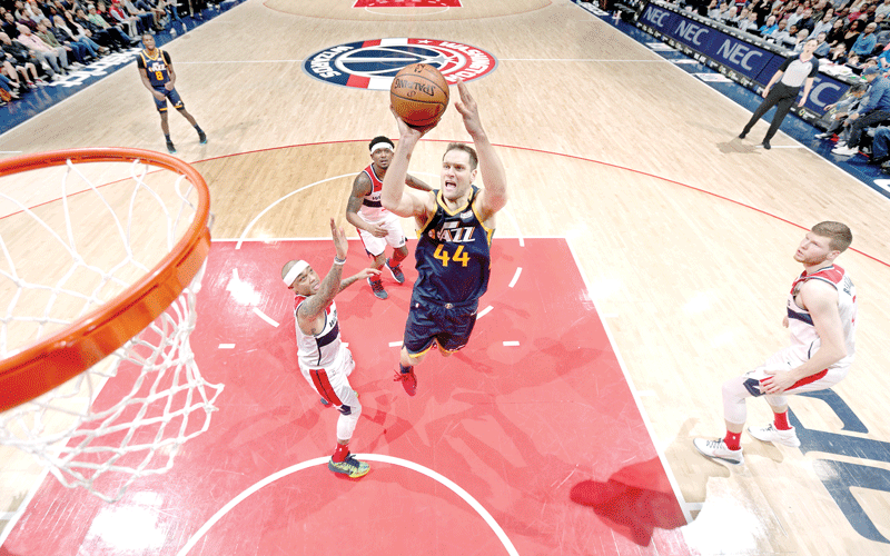 Utah stretch NBA winning streak to nine, Irving shows no rust in return