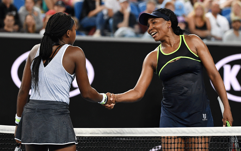 Gauff stuns Venus Williams for second time in first-round