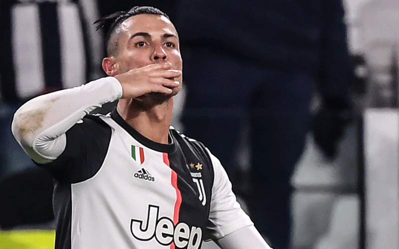 Ronaldo double to pull Juventus clear as Inter stalled at Lecce