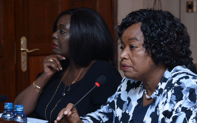 Full in-tray for Defence CS Juma at her new docket