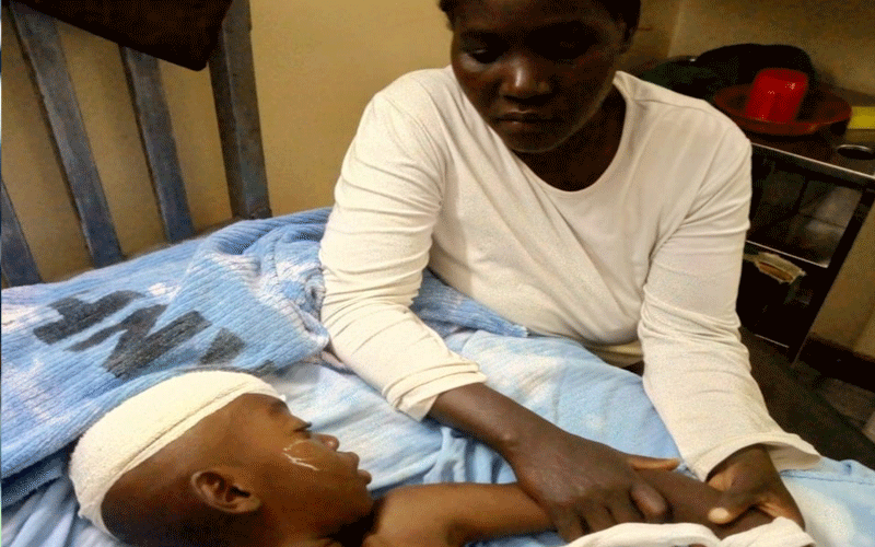 Boy, 10, hit by stray bullet loses eyesight